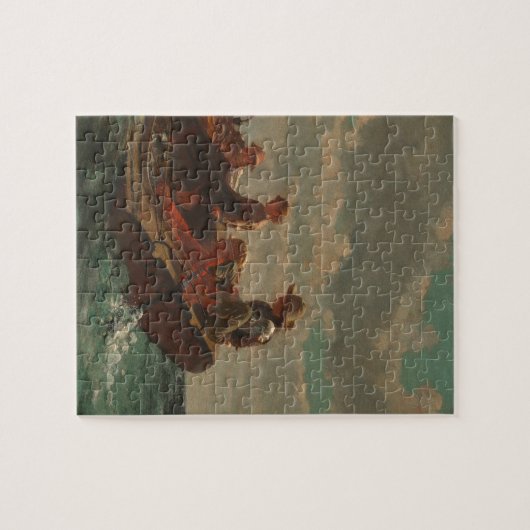 Winslow Homer opsplitsen Legpuzzel (Horizontaal)