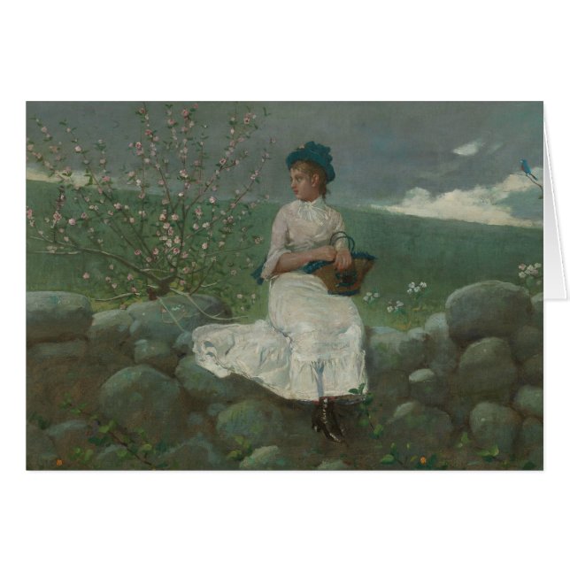 Winslow Homer - Perzikbloesems (Voorkant Horizontaal)
