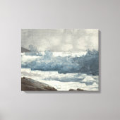 Winslow Homer - Prout's Neck, Breakers Canvas Afdruk (Voorkant)