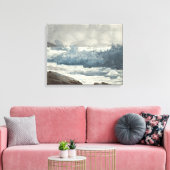 Winslow Homer - Prout's Neck, Breakers Canvas Afdruk (Insitu (Woonkamer))