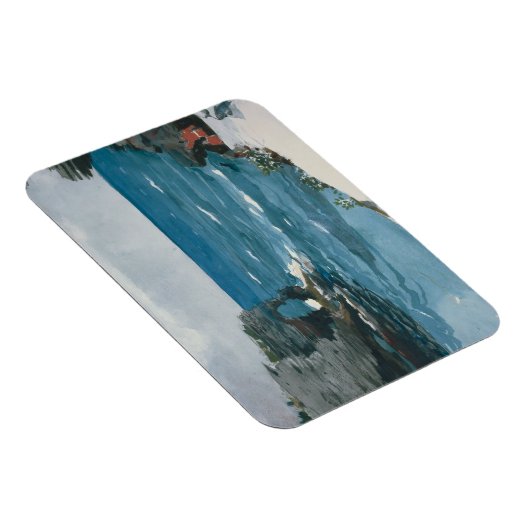 Winslow Homer - Rocky Shore, Bermuda Magneet (Rechterzijde)