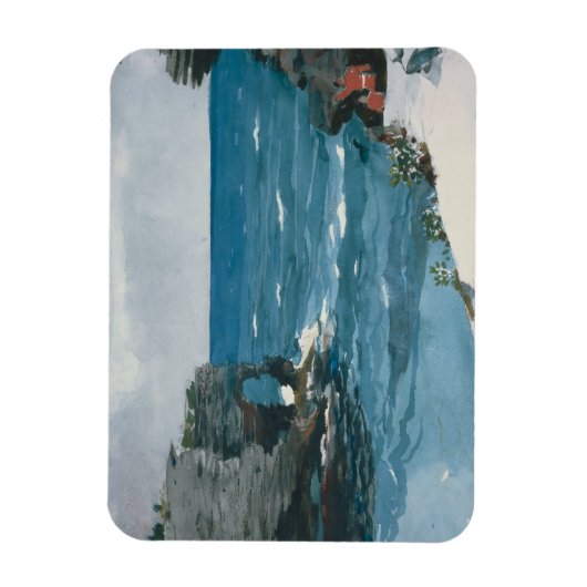 Winslow Homer - Rocky Shore, Bermuda Magneet (Verticaal)