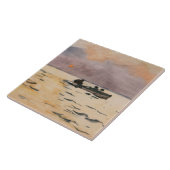 Winslow Homer - Rowing Home Tegeltje (Zijkant)