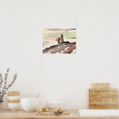 Winslow Homer - Saco Bay, beroemd schilderij Poster (Keuken)