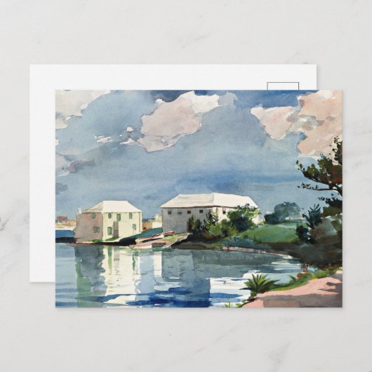 Winslow Homer, Salt Kettle, Bermuda Briefkaart (Voorkant / Achterkant)