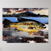 Winslow Homer-schilderij, Bass Poster (Voorkant)