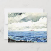 Winslow Homer-schilderij, Bermuda Kaart (Voorkant)