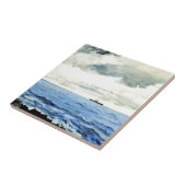 Winslow Homer schilderij, Bermuda Tegeltje (Zijkant)