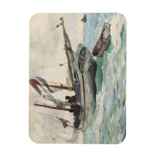 Winslow Homer - Schooner - Nassau Magneet (Verticaal)