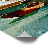 Winslow Homer - Sloop, Bermuda Poster (Hoek)