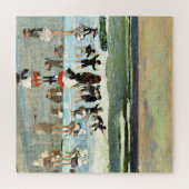 Winslow Homer - Strandtafereel Legpuzzel (Horizontaal)