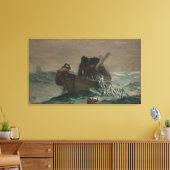 Winslow Homer the Herring Net Canvas Afdruk (Insitu (Woonkamer))