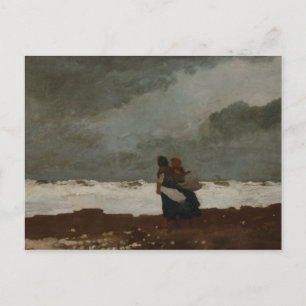 Winslow Homer - Twee cijfers van het Zee Briefkaart