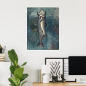 Winslow Homer Two Trout Briefkaart Poster (Thuiskantoor)