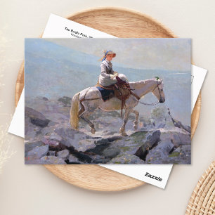 Winslow Homer van de Bridle Weg White Mountains Briefkaart