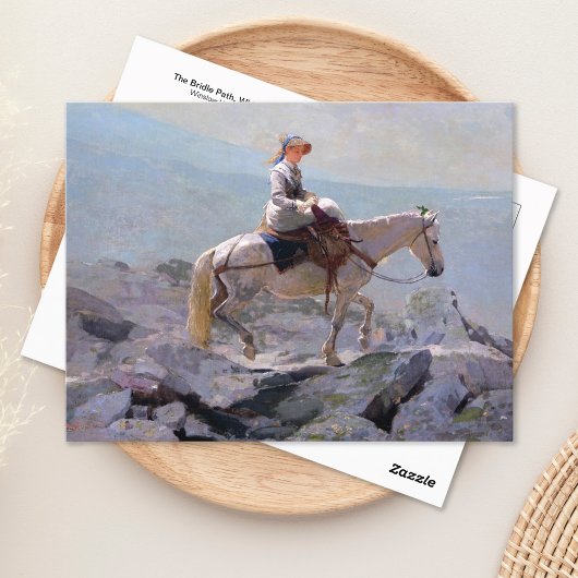 Winslow Homer van de Bridle Weg White Mountains Briefkaart