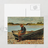 Winslow Homer - Winding Line Briefkaart (Voorkant / Achterkant)
