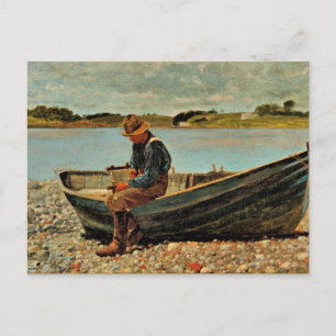 Winslow Homer - Winding Line Briefkaart