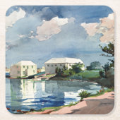Winslow Homer, Zoutketel, Bermuda Kartonnen Onderzetters (Voorkant)