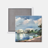 Winslow Homer, Zoutketel, Bermuda Magneet (Voorkant / Achterkant)
