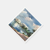 Winslow Homer, Zoutketel, Bermudapostkaart Servet (Hoek)