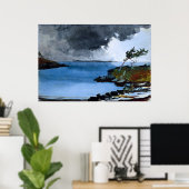 Winslow Homer's "The Coming Storm" - Afdrukken Poster (Thuiskantoor)