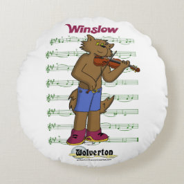 Winslow Round Throw Kussen