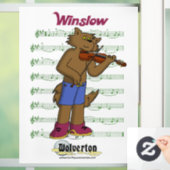 Winslow Ruitfolie Raamsticker (Huis)