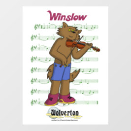 Winslow Ruitfolie Raamsticker