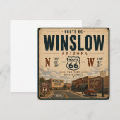 Winslow Vintage Americana Roadtrip (Voorkant / Achterkant)