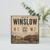 Winslow Vintage Americana Roadtrip (Staand voorkant)