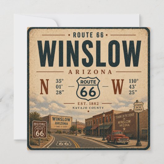 Winslow Vintage Americana Roadtrip (Voorkant)