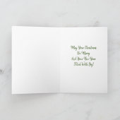 Winsome Angel met kerstboom Kaart (Binnen)