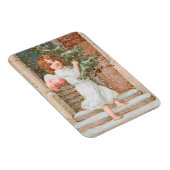 Winsome Angel met kerstboom Magneet (Rechterzijde)