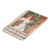 Winsome Angel met kerstboom Magneet (Linkerzijde)