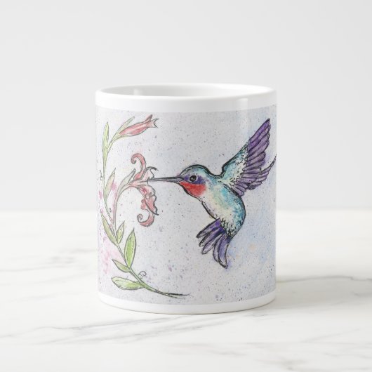 Winsome Hummingbird design on a Mok / Cup (Voorkant)