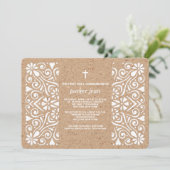 Winsome Spirit Religieuze uitnodiging (Staand voorkant)