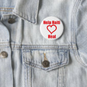Winst - Help Haïti Genezen Ronde Button 5,7 Cm (In situ)