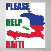 Winst voor - Help Haïti alstublieft Poster (Voorkant)