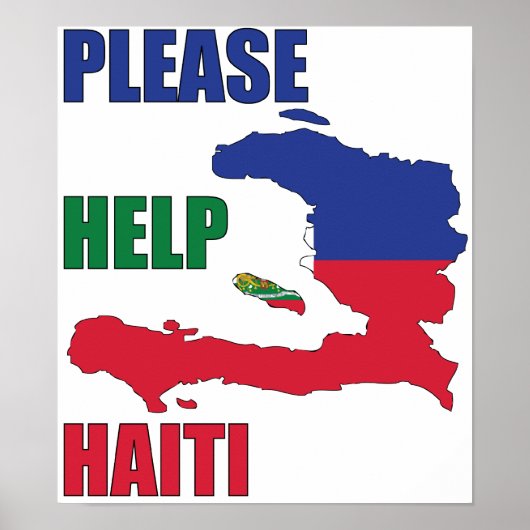 Winst voor - Help Haïti alstublieft Poster (Voorkant)