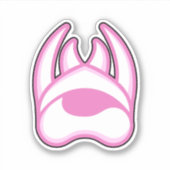 Winster White Claws Sticker (Voorkant)