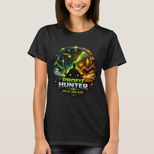 Winstjager - Forex Handelaar T-shirt (Voorkant)