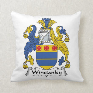 Winstley Family Crest Kussen