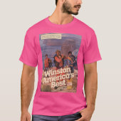 Winston America's Best.  sigarettenreclame T-shirt (Voorkant)