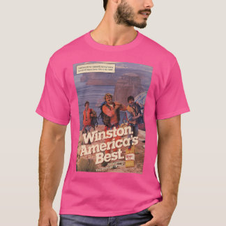 Winston America's Best.  sigarettenreclame T-shirt