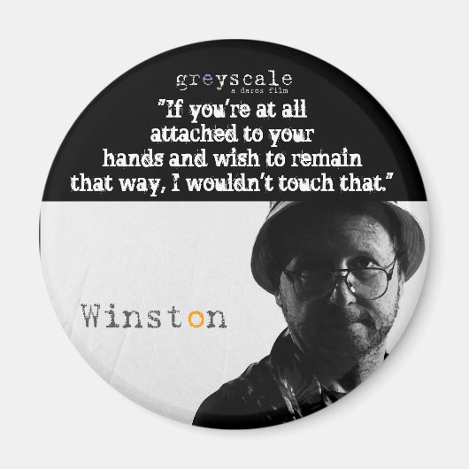 Winston Button Magneet (Voorkant)