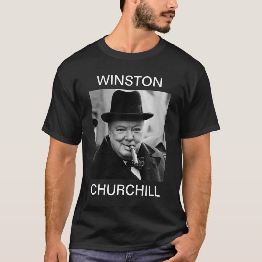Winston Churchil T-shirt (Voorkant)