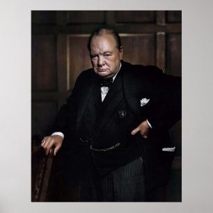 Winston Churchill 1941, ingediend door Yousuf Kars Poster
