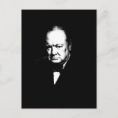 Winston Churchill Briefkaart (Voorkant)