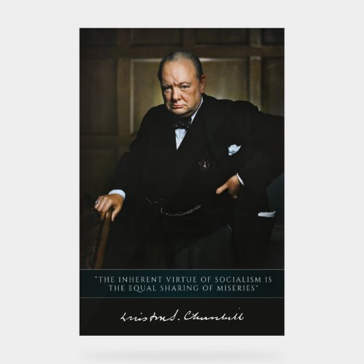 Winston Churchill - Britse premier Decor (Voorkant)